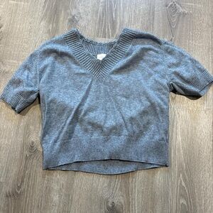 Cyrus Gray Knit Sweater